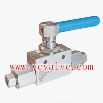 High Pressure 10000psi Ss304 Ball Valve